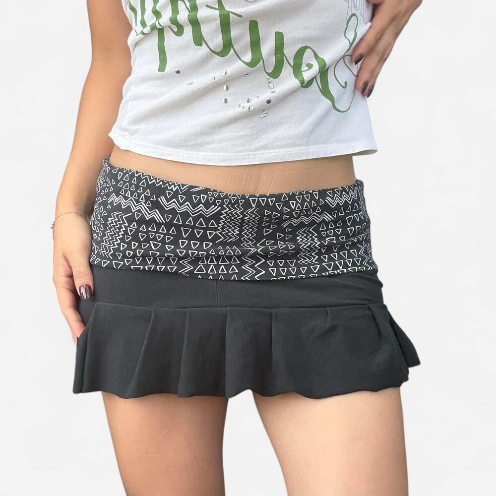 Mossimo low rise foldovers mini skirt